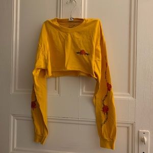 Neon riot rose long sleeve